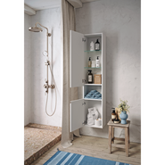 Пенал подвесной Aqwella Rodos 35 см ROD0535, белый - фото 4