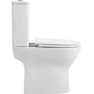 Унитаз-компакт безободковый BelBagno Lounge BB045CPR/SC+BB045/051T с крышкой микролифт - фото 3