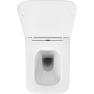 Унитаз подвесной безободковый Aquatek Либра AQ0530N-00 с тонкой крышкой микролифт - фото 3