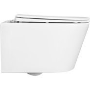 Унитаз подвесной безободковый Aquatek Оберон AQ1363W-00 с крышкой микролифт - фото 5