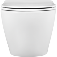 Унитаз подвесной безободковый Aquatek Европа AQ1901-00 с тонкой крышкой микролифт - фото 6