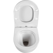 Унитаз подвесной безободковый Aquatek Европа AQ1900T-00 с тонкой крышкой микролифт (Система смыва торнадо) - фото 5