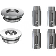 Полотенцесушитель водяной Aquatek Альтаир П10 500х800 мм AQ KK1080CH - фото 3