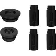 Полотенцесушитель водяной Aquatek Сириус П10 500х800 мм AQ DP1080BL, чёрный муар - фото 3