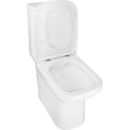 Унитаз-компакт безободковый Azario Wandy AZ-56D с тонкой крышкой микролифт - фото 4