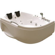 Ванна гидромассажная EvaGold 170x120 см L OLB-807 - фото 2