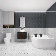 Ванна гидромассажная EvaGold 170x120 см L OLB-807 - фото 5