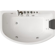 Ванна гидромассажная EvaGold 160x100 см OLB-842R - фото 2