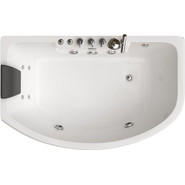 Ванна гидромассажная EvaGold 160x100 см OLB-842L - фото 2