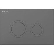 Инсталляция с подвесным унитазом комплект: Am.Pm ErgoFit FlashClean IS110138.741701 с подвесным безободковым унитазом, сиденье микролифт, кнопка смыва чёрная - фото 3