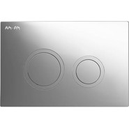 Инсталляция с подвесным унитазом комплект: Am.Pm ErgoFit FlashClean IS110151.741701 с подвесным безободковым унитазом, сиденье микролифт, кнопка смыва хром - фото 3