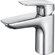 Набор смесителей 3 в 1 для ванны с коротким изливом Aquatek Вега AQ1030CR, Цвет производителя: хром - фото 2