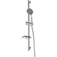 Набор смесителей 3 в 1 для ванны с коротким изливом Aquatek Вега AQ1030CR, Цвет производителя: хром - фото 4