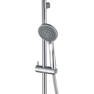 Набор смесителей 3 в 1 для ванны с коротким изливом Aquatek Вега AQ1030CR, Цвет производителя: хром - фото 5