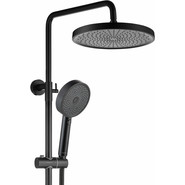 Душевая стойка Aquatek Вега AQ2043MB, чёрный матовый, Цвет производителя: чёрный матовый - фото 2