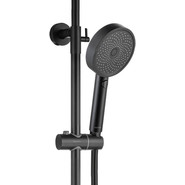 Душевая стойка Aquatek Вега AQ2043MB, чёрный матовый, Цвет производителя: чёрный матовый - фото 4