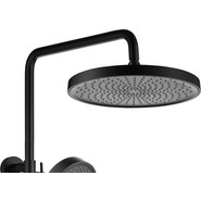 Душевая стойка Aquatek Вега AQ2043MB, чёрный матовый, Цвет производителя: чёрный матовый - фото 5