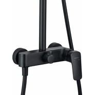 Душевая стойка Aquatek Вега AQ2060MB, чёрный матовый, Цвет производителя: чёрный матовый - фото 3