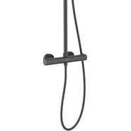 Душевая стойка с термостатом Aquatek Европа AQ2343MB, чёрный матовый, Цвет производителя: чёрный матовый - фото 3