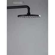 Верхний душ Aquatek 220x220 мм AQ2086MB, чёрный матовый - фото 2