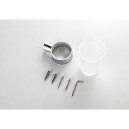 Стакан для зубных щеток Aquatek Лира AQ4427CR - фото 2