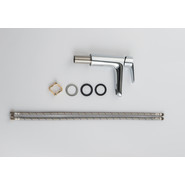 Набор смесителей 3 в 1 для ванны с коротким изливом Aquatek Бетта AQ1130CR, Цвет производителя: хром - фото 6