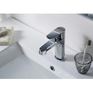 Набор смесителей 3 в 1 для ванны с коротким изливом Aquatek Оберон AQ1230CR, Цвет производителя: хром - фото 6