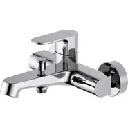 Набор смесителей 3 в 1 для ванны с коротким изливом Aquatek Оберон AQ1230CR, Цвет производителя: хром - фото 3