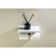 Держатель для туалетной бумаги Aquatek Европа AQ4919MB, цвет чёрный матовый - фото 3