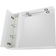 Зеркало-шкаф BelBagno 80 см MARINO-SPC-800/750-1A-BL-P-L, Bianco Lucido - фото 6