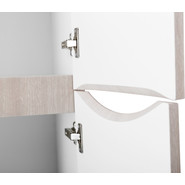 Пенал подвесной BelBagno FLY-MARINO-1500-2A-SC-RG-P-R 40 см, правый, Rovere Grigio - фото 5