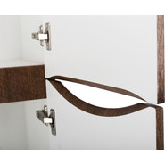 Пенал подвесной BelBagno FLY-MARINO-1500-2A-SC-RW-P-R 40 см, правый, Rovere Moro - фото 6