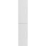 Пенал подвесной BelBagno AURORA-1600-2A-SC-BL-P-L 35 см, левый, Bianco Lucido - фото 2