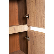 Пенал подвесной BelBagno KRAFT-1600-2A-SC-RT-R 35 см, правый, Rovere Tabacco - фото 5