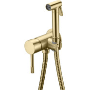 Набор для гигиенического душа Boheme Uno 467-MG (со скрытой частью) matt gold, Цвет производителя: matt gold - фото 