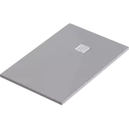 Каменный поддон Bas Essentia 120x90 см, графит - фото 