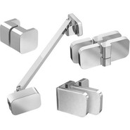 Набор металлических компонентов B SET для душевой двери BSD2 100 R D01000A085, хром - фото 