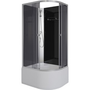 Душевая кабина Niagara 100x80 см E100/80/40L/TN/BK, хром/тонированное - фото 2