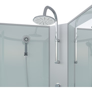 Гидробокс Niagara 80x80 см 23071424BKTG, серебро/матовое - фото 4