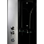 Гидробокс Niagara 80x80 см 25071434BKTG, серебро/тонированное - фото 5