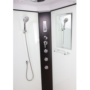 Гидробокс Niagara 80x80 см 67071414F, чёрный/прозрачное - фото 4