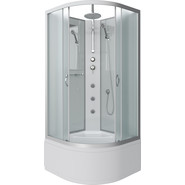 Гидробокс Niagara 80x80 см 23071424BKTG, серебро/матовое - фото 2