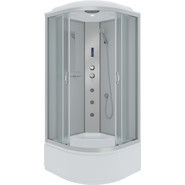 Гидробокс Niagara 80x80 см 23071424F, серебро/матовое - фото 2