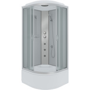 Гидробокс Niagara 80x80 см 23071424G, серебро/матовое - фото 2