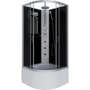 Гидробокс Niagara 80x80 см 25071434BKTG, серебро/тонированное - фото 2