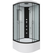 Гидробокс Niagara 80x80 см 67071414G, чёрный/прозрачное - фото 2