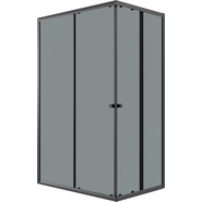 Душевое ограждение Niagara Eco 105x80 см NG-1118-14QT, чёрный матовый/тонированное - фото 2