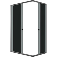 Душевое ограждение Niagara Eco 105x80 см NG-1118-14QT, чёрный матовый/тонированное - фото 3