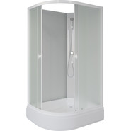 Душевая кабина Niagara 110x80 см P110/80/26R/MT/BK, белый/матовое - фото 2