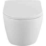 Унитаз подвесной безободковый BelBagno Uno 2.0 BB7306CHR/SC с тонкой крышкой микролифт, Цвет производителя: белый - фото 2